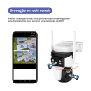 FlyHome Solar DuoVision 6MP