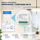 FlyHome CurtainSwitch Mini - Módulo Inteligente para Estores e Cortinas Tuya
