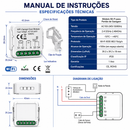 FlyHome GarageDoor Smart - Controlador Inteligente de Portão de Garagem Tuya